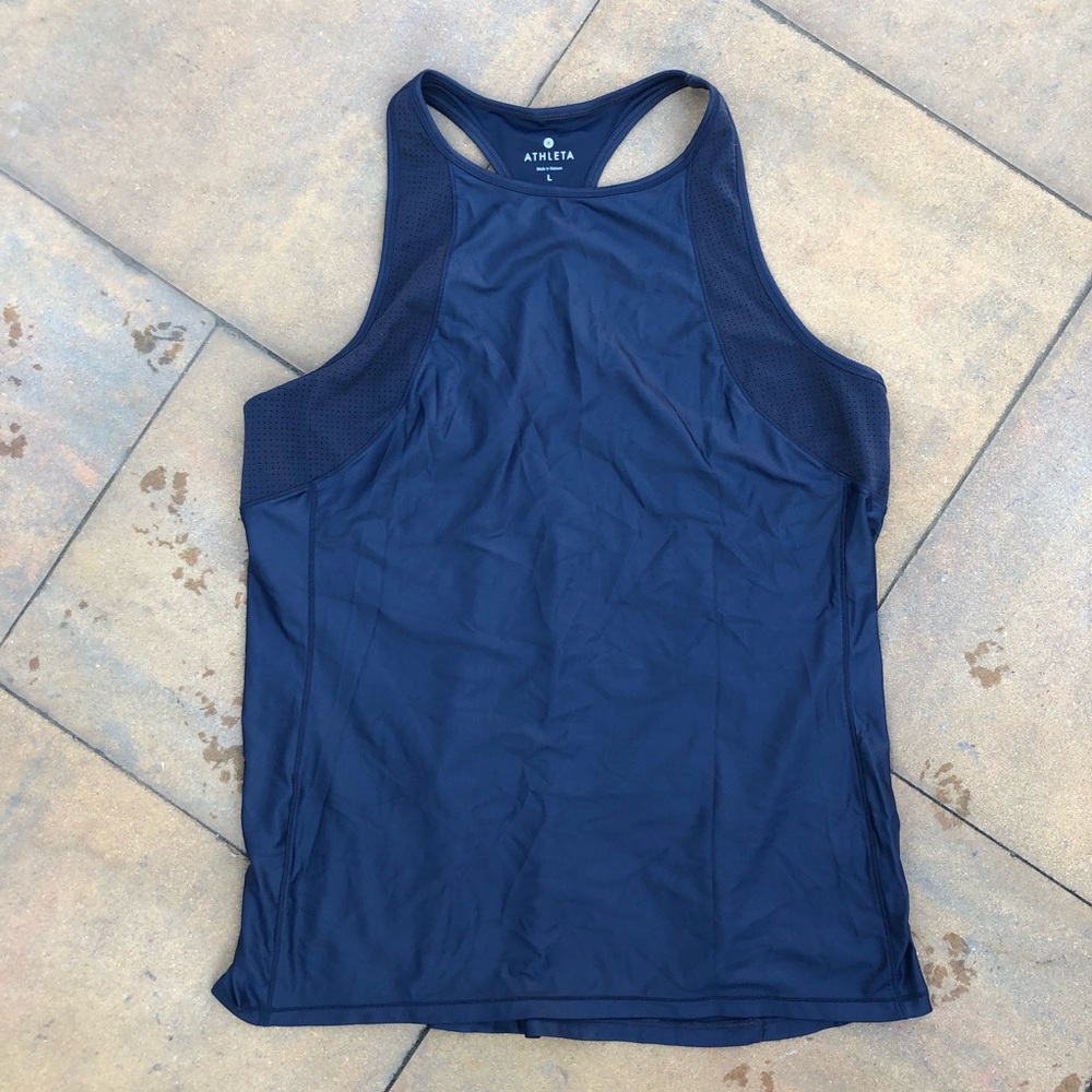 Athleta Navy Workout Tank